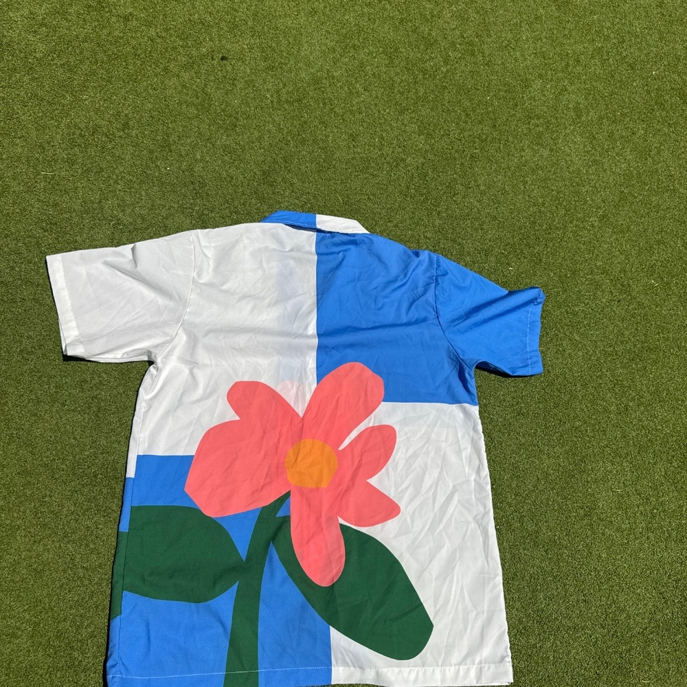 Flower Button-Up - Picture 2 of 2